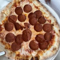 Pepperoni pizza  at Amor Di Pasta in Miami