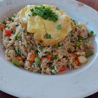 Large portions friendly people and draft beer. Recommend! at Karamba Restobar  in Paracas