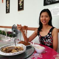 Noodles at M and W Healthy Vegetarian Restaurant in Kepong