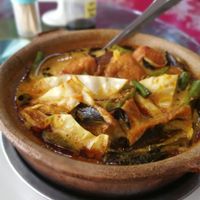 vegetable curry at M and W Healthy Vegetarian Restaurant in Kepong