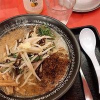 Vegan Miso Ramen with Spring Onions + Yuzu Lemonade at Jikasei Mensho in Tokyo