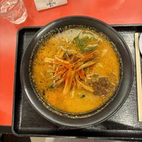 Spicy miso ramen  at Jikasei Mensho in Tokyo
