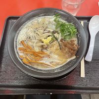 Very tasty vegan ramen and it was 1100 yen! Very good and affordable.  at Jikasei Mensho in Tokyo