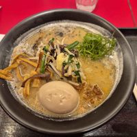 Miso ramen at Jikasei Mensho in Tokyo