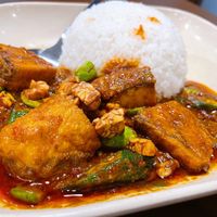 參巴魚飯  at Tian Xiang Yuan Vegetarian in Kuala Lumpur