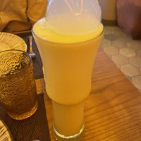 Pineapple juice  at Naans & Curries in Pozos