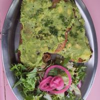 Avocado toast (10€) at Café du Sablon in Brussels