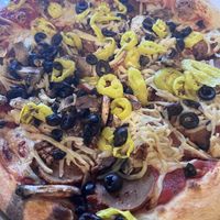 Vegan supreme  at Antonio's Pizzeria in Pittsburgh