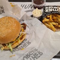 Smokey Bacon Burger & Fries at Mother Burger - Saldanha in Lisbon
