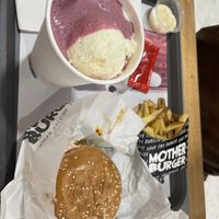 Berry milkshake   at Mother Burger - Saldanha in Lisbon