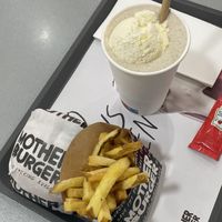 Banana vanilla milkshake   at Mother Burger - Saldanha in Lisbon