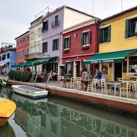 The location at Ai Cesendeli in Burano