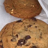 Vegan chocolate chip and peanut butter cookies  at Martha's Country Bakery in Bayside