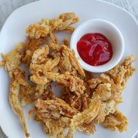 Crispy mushroom at Vegi House in Singaraja