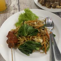 Mie goreng  at Vegi House in Singaraja