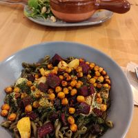 Pasta at Ventre Content in Liege