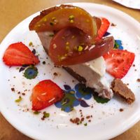 Cheesecake at Ventre Content in Liege