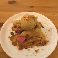 Dessert at Ventre Content in Liege