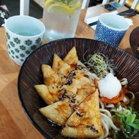 Vegan Kitsune Udon at BON in Prague