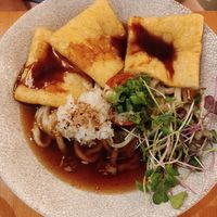 Vegan udon at BON in Prague