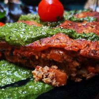 Lasagna at The Green Affair - Chiado in Lisbon