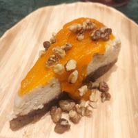 Cheesecake at The Green Affair - Chiado in Lisbon