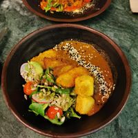 Katsu curry at The Green Affair - Chiado in Lisbon