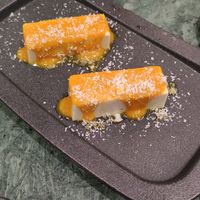 Panacotta com calda de manga at The Green Affair - Chiado in Lisbon