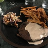 Seitan and (no) pepper sauce at The Green Affair - Chiado in Lisbon