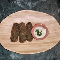 Spinach Croquettes #Veganuary at The Green Affair - Chiado in Lisbon