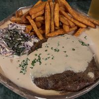 Seitan steak  at The Green Affair - Chiado in Lisbon