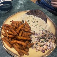 seitan steak  at The Green Affair - Chiado in Lisbon