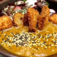 Katsu curry at The Green Affair - Chiado in Lisbon