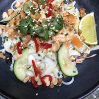 Thai salad  at The Green Affair - Chiado in Lisbon