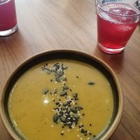 soup at The Green Affair - Chiado in Lisbon