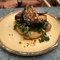 Tofu met aardappel en groene groenten   at The Green Affair - Chiado in Lisbon