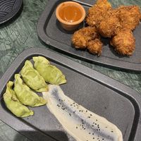 Cauliflower and vegetable gyoza   at The Green Affair - Chiado in Lisbon
