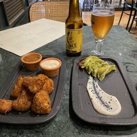 Cauliflower and vegetable gyoza  at The Green Affair - Chiado in Lisbon
