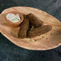 Spinach Croquettes at The Green Affair - Chiado in Lisbon