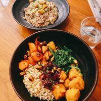 Risotto and Winter Bowl  at The Green Affair - Chiado in Lisbon