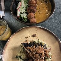 Curry and fish al lagareiro  at The Green Affair - Chiado in Lisbon