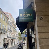 Outside   at The Green Affair - Chiado in Lisbon