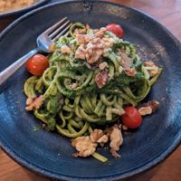 Linguine al pesto at The Green Affair - Chiado in Lisbon