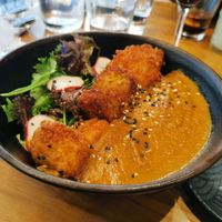 Katsu curry at The Green Affair - Chiado in Lisbon
