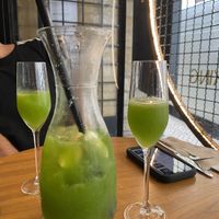 Green Sangria  at The Green Affair - Chiado in Lisbon