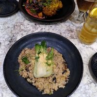 Risotto and cauliflower at The Green Affair - Chiado in Lisbon