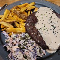 Bife (seitan) at The Green Affair - Chiado in Lisbon