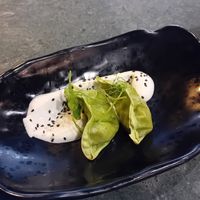 Starters - Gyoza at The Green Affair - Chiado in Lisbon