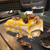Mango cheesecake  at The Green Affair - Chiado in Lisbon