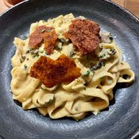 Tagliatelle Carbonara   at The Green Affair - Chiado in Lisbon